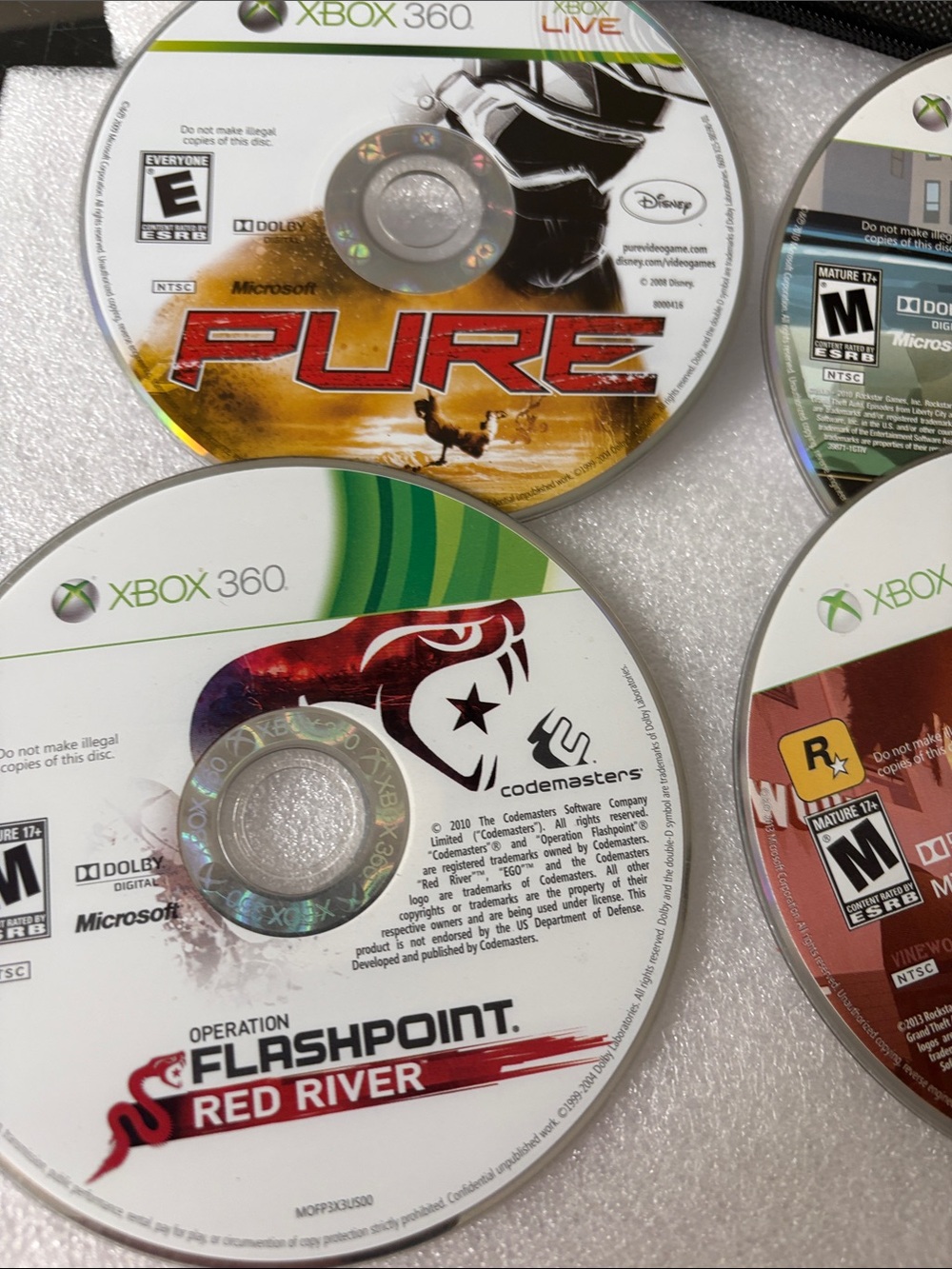 Masters Xbox 360 - Operation Flashpoint: Red River (White/Green/Red)